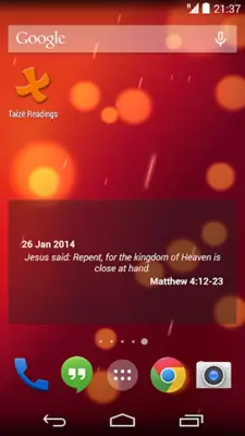 Taizé Readings android App screenshot 2