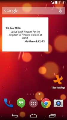 Taizé Readings android App screenshot 4